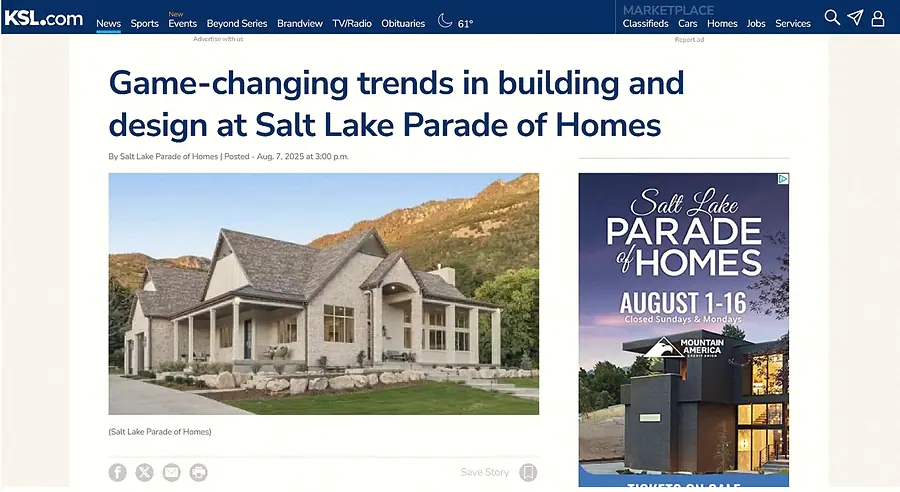 Game-Changing Trends in Building and Design at the Salt Lake Parade of Homes